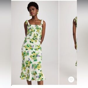 Amanda Uprichard “Gaia dress” in veranda